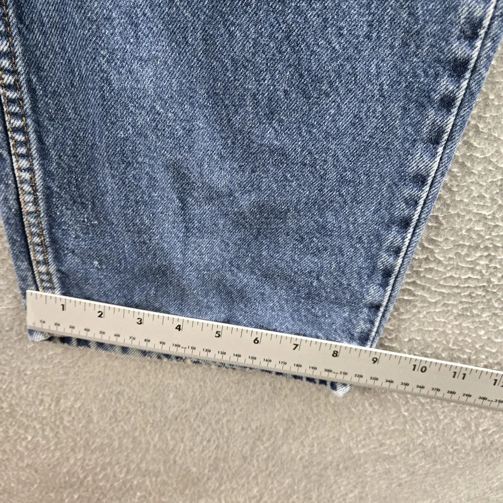 VINTAGE Levi's 505 Men Jeans 31X34 Blue Y2K Denim Straight Leg 33
